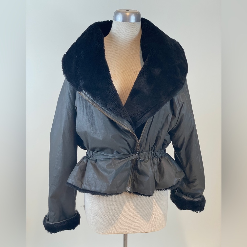 IVAN GRUNDAHL  Danish Designer Hunter Green Puffer Bomber Jacket